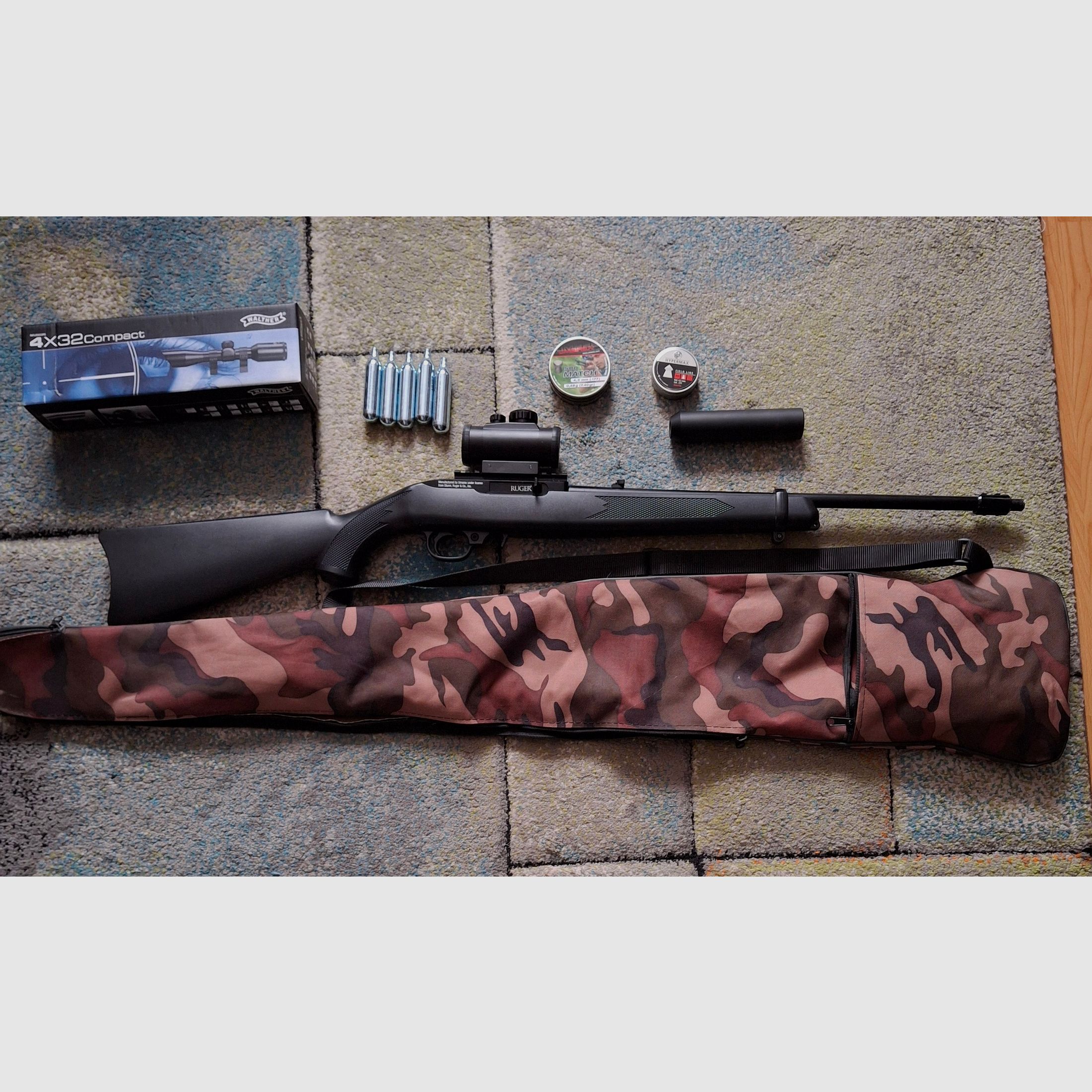 Luftgewehr,Ruger10/22 Cal.4,5