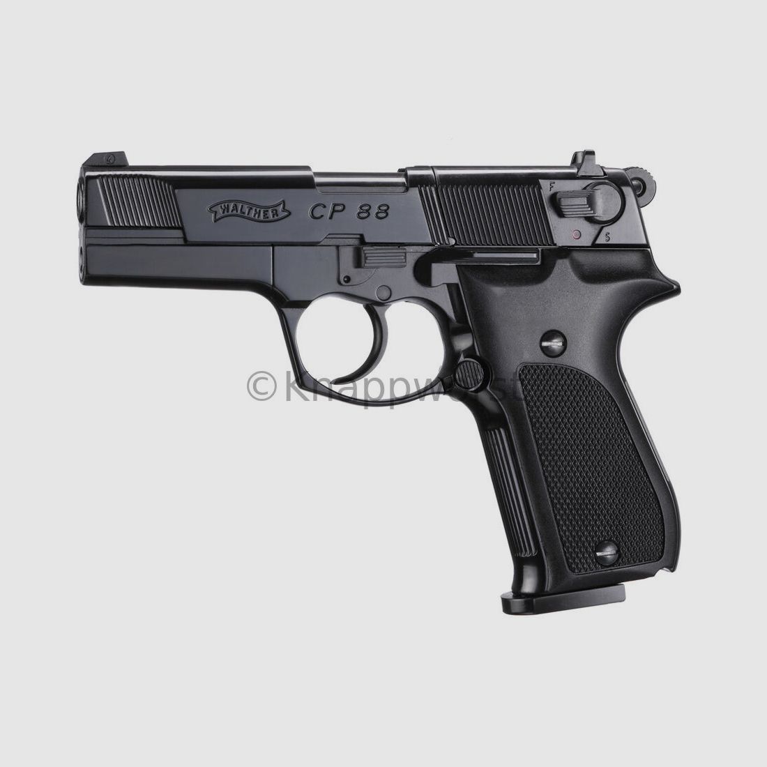 Pistolet pneumatyczny Umarex Walther CP88 CO2 czarny, 4,5mm