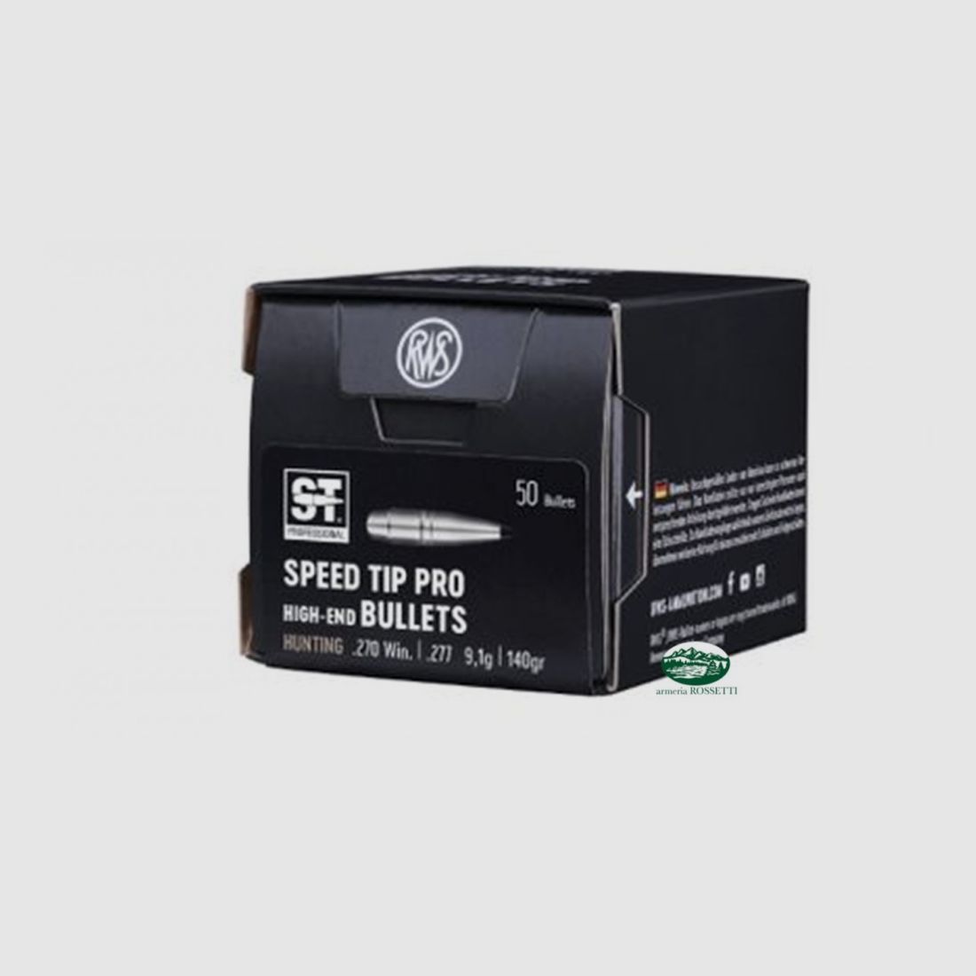 RWS Geschosse SPEED TIP PRO Kal.270 Win (.277) 140 gr 2416967