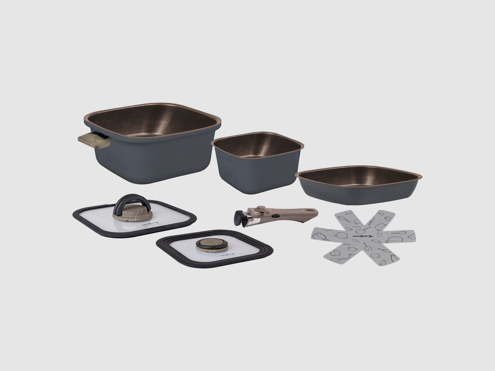 Set di pentole Torralta Square, immagine 2 di 9