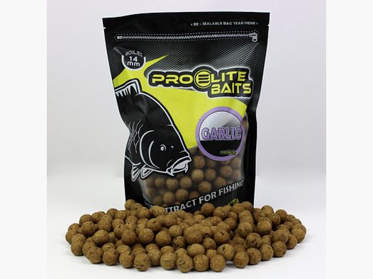 PRO ELITE BAITS GARLIC CLASSIC BOILIES 800GR 14MM