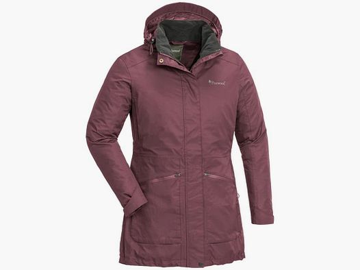 Pinewood Damen Parka Wilda Earth Plum XXL