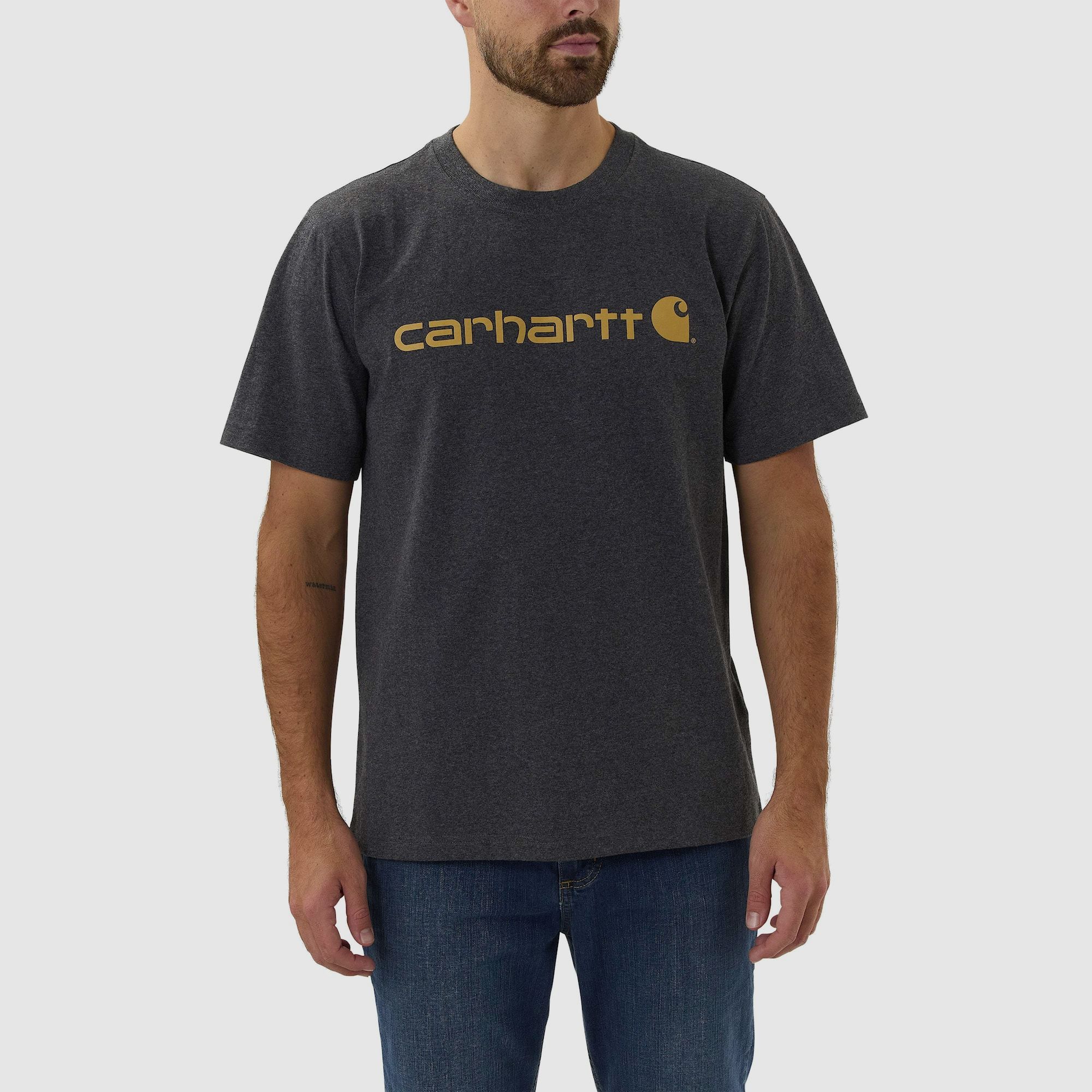 Carhartt Core T-Shirt Uomo Carbon Heather XS