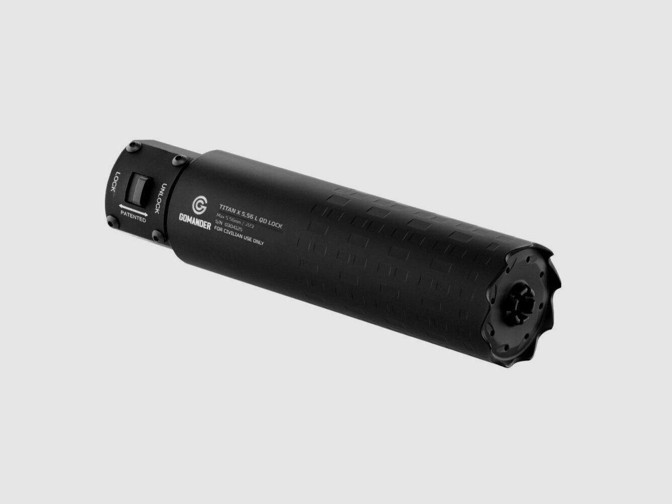 Silencieux Gomander Titan X 5.56 L QD Lock, image 1 sur 7
