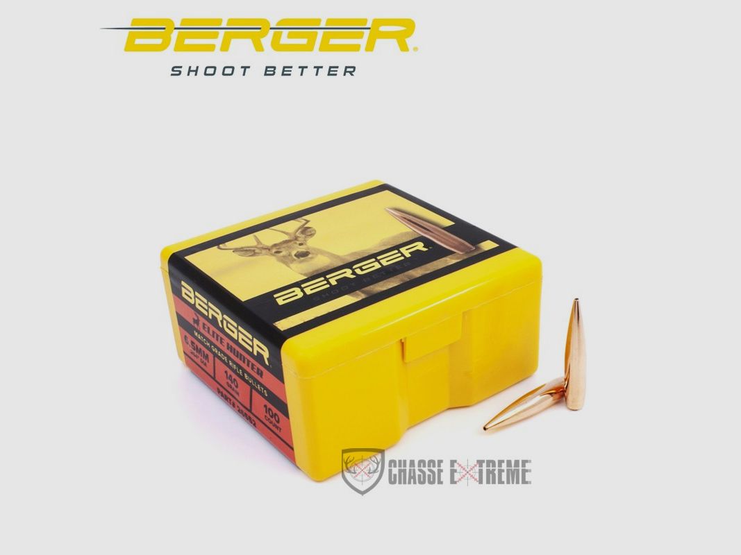 100 Geschosse BERGER Kal. 6,5mm 140gr Elite Hunter, Bild 2 von 2