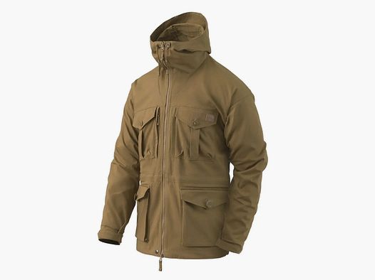Helikon-Tex Giacca da Campo SAS Smock Duracanvas - Nera / 3XL Uomo