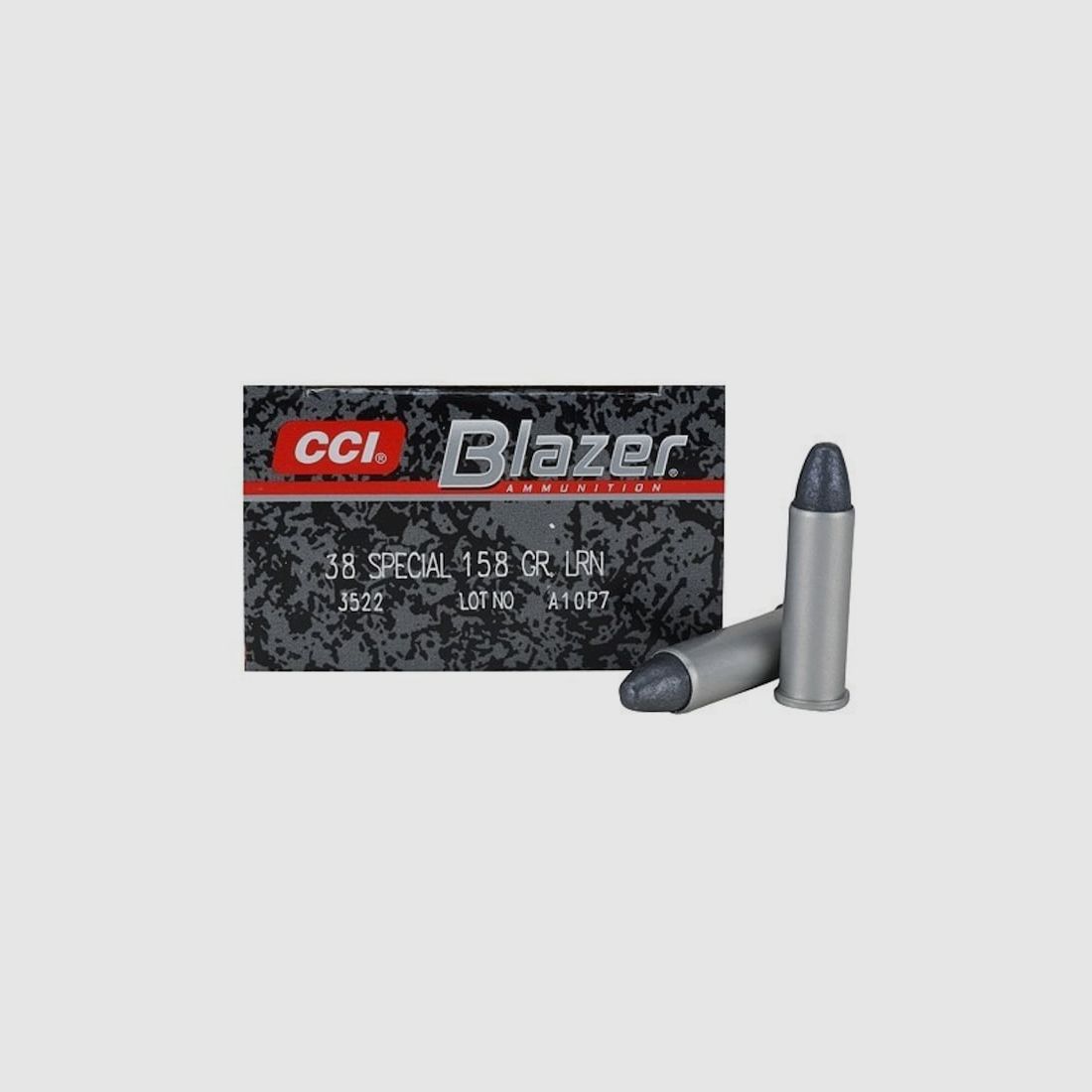 CCI Blazer Aluminium .38 Special 158GR LRN 50 Patronen
