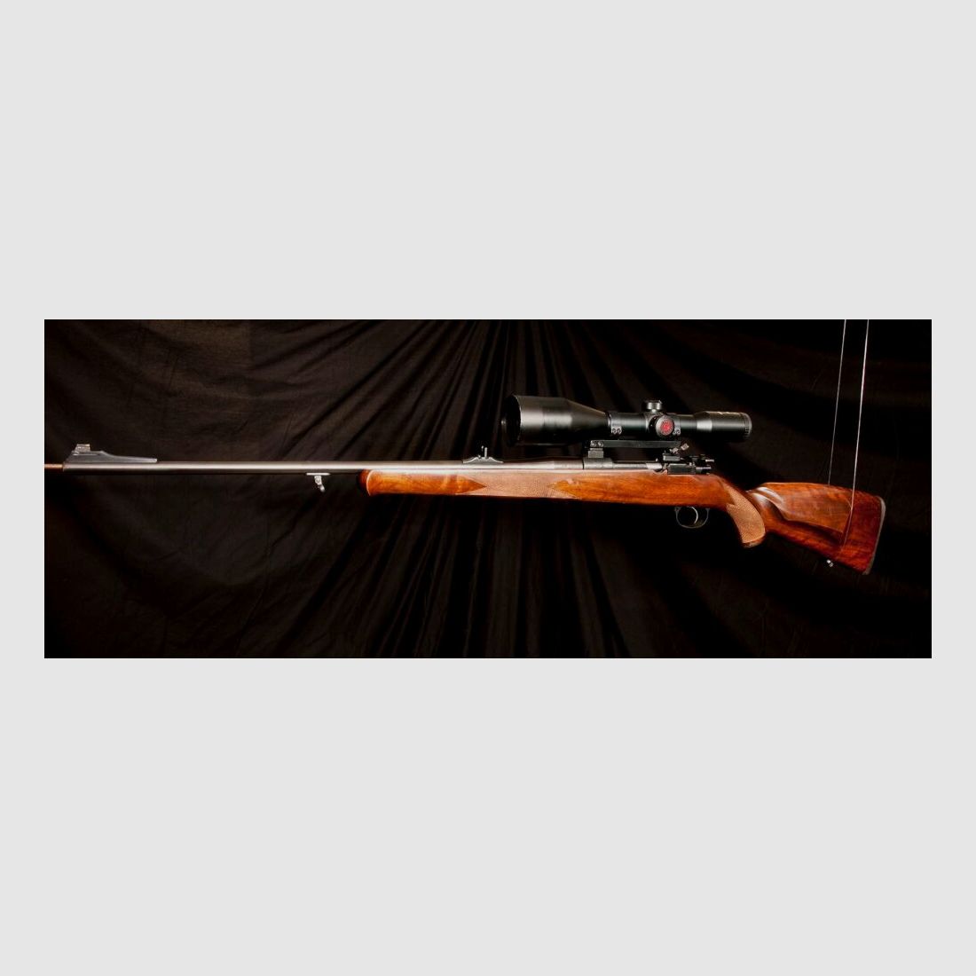Repeater, ideal young hunter weapon 98 system with swivel mount scope illuminated reticle direct trigger etc.