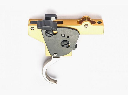 Rusan – Trigger system with side safety, nickel plated – Mauser 98/48, Zastava M70