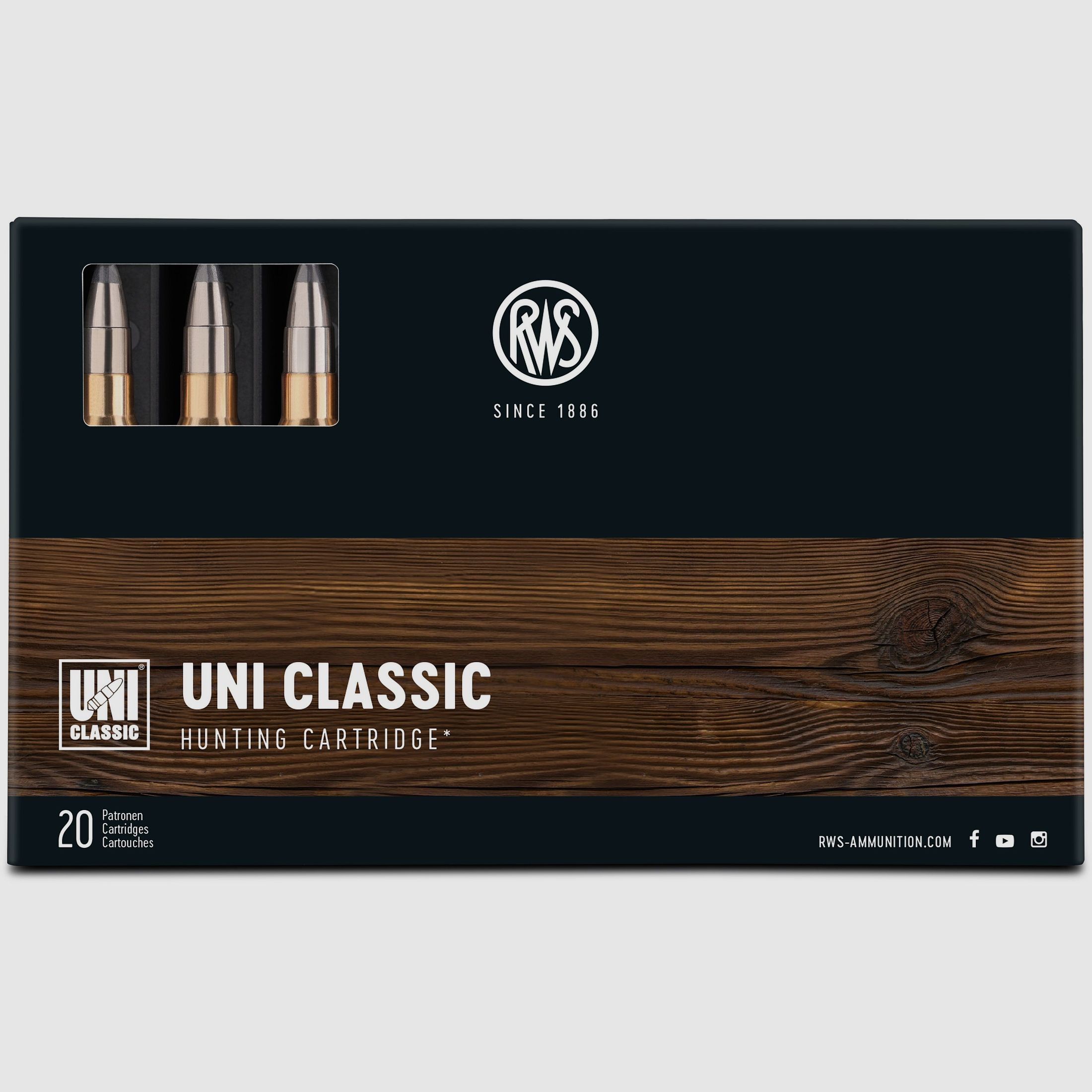 RWS Uni Classic Kal. 300 WinMag. - 11,7g / 180gr