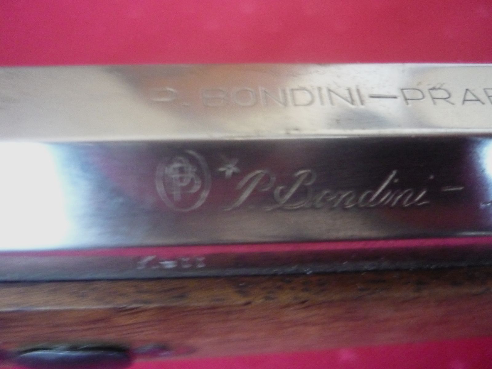 Einschüssiger Bondini Schwarzpulver Vorderlader.