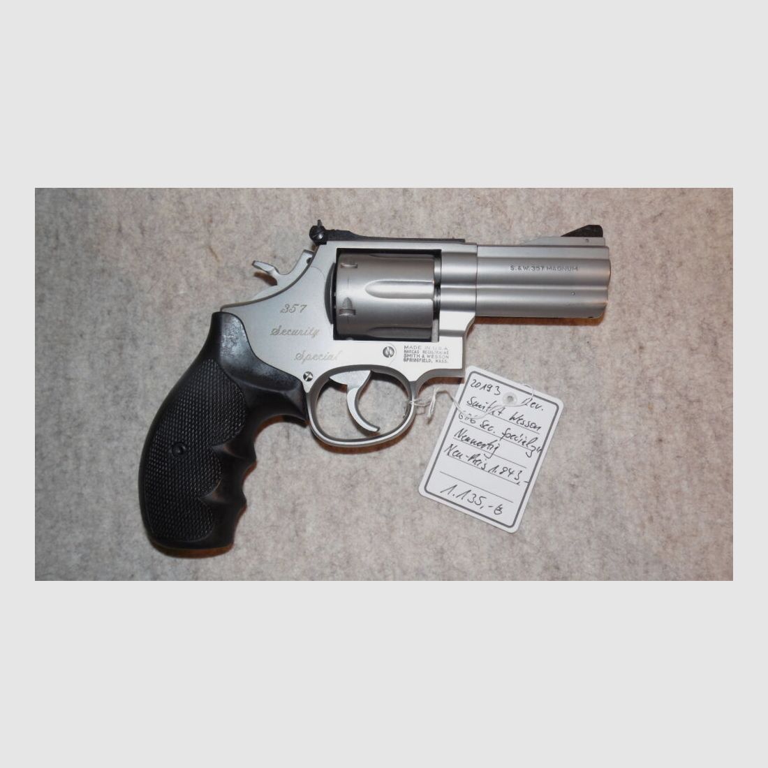 Smith & Wesson 686 Security Special