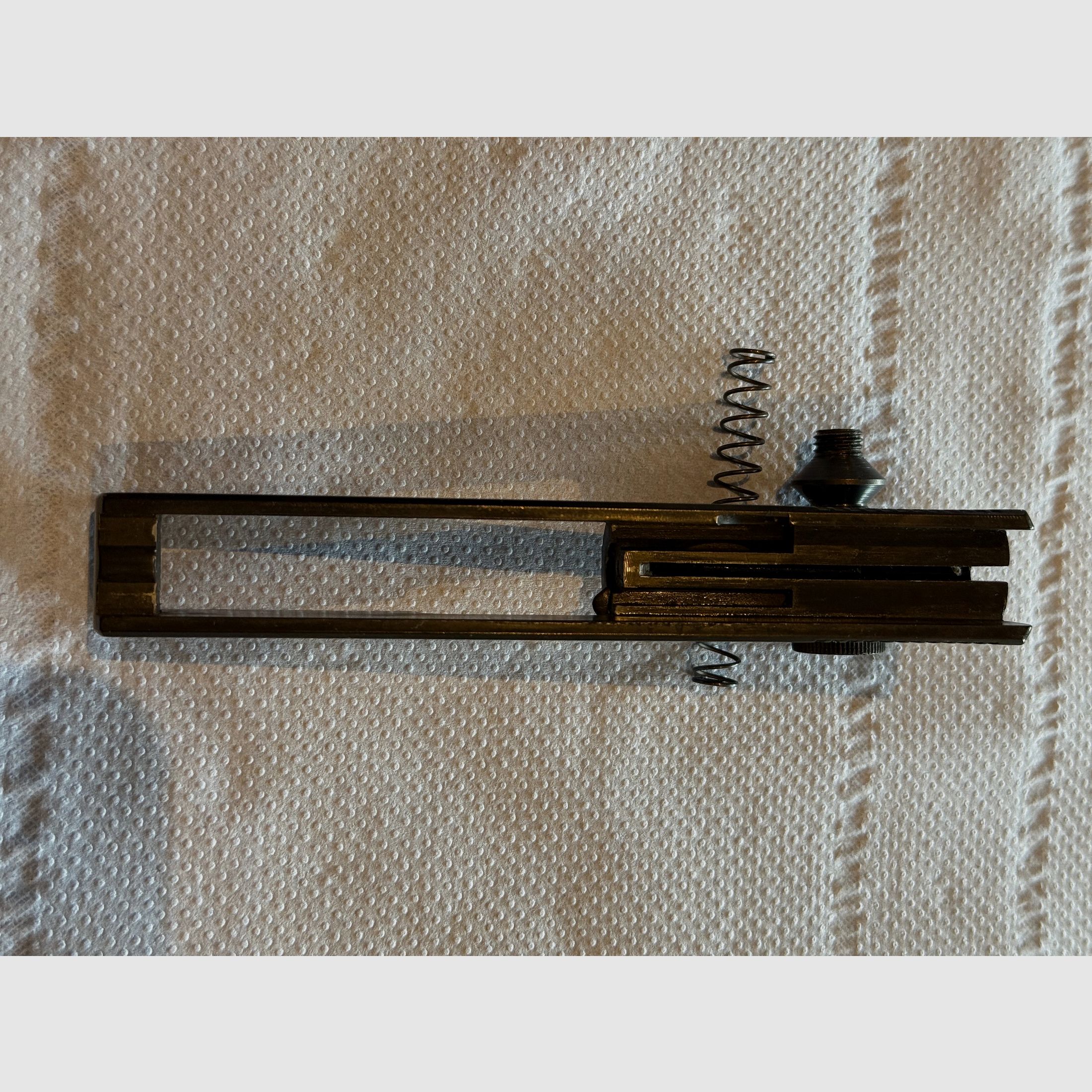 SM Rhöner SM 80 – Klassische Schreckschusspistole im Kaliber 8mm P.A.K. (PTB 267, Beschuss KC 1992)