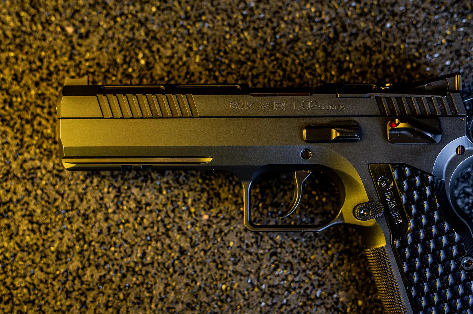 KMR L-02 Spectra OR SA/DA 5" 9mm luger pistool, afbeelding 2 van 4