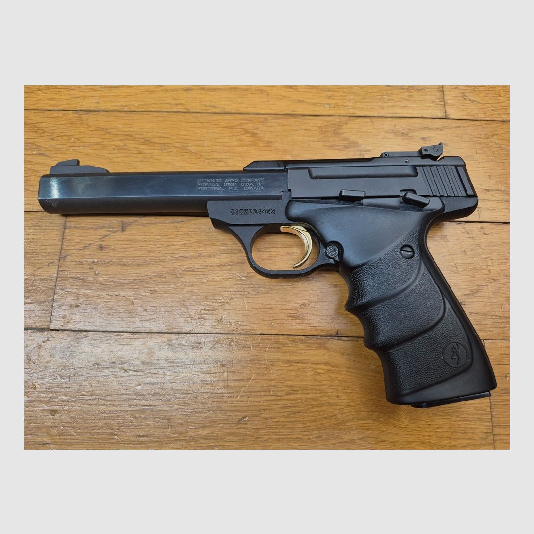 Guter Browning Buck Mark URX Sportpistole – Waffe von 2017, die sehr wenig geschossen wurde – Kal. .22LR – 2 Originalmagazine – Originalbox – Anleitung – Schlüssel – Kurz gesagt, komplett und gebraucht im neuwertigen Zustand – TBE+++, Bild 15 von 19