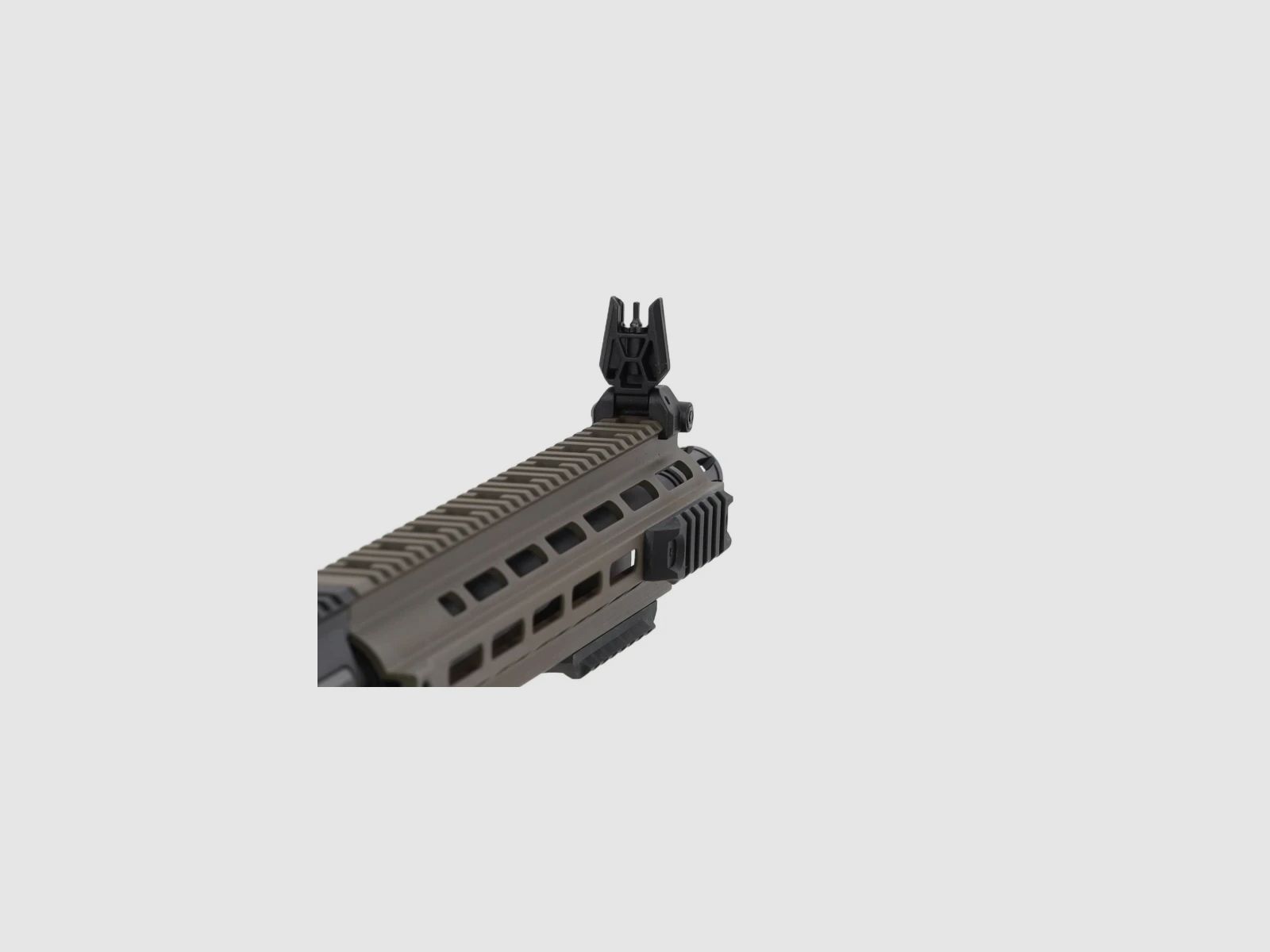 SA M4 URG-I M-LOK 14" (SA-P30 PRIME™ Aster II ETU BLDC™) Rifle Airsoft Libre a partir de 18 – Negro/Verde -F-