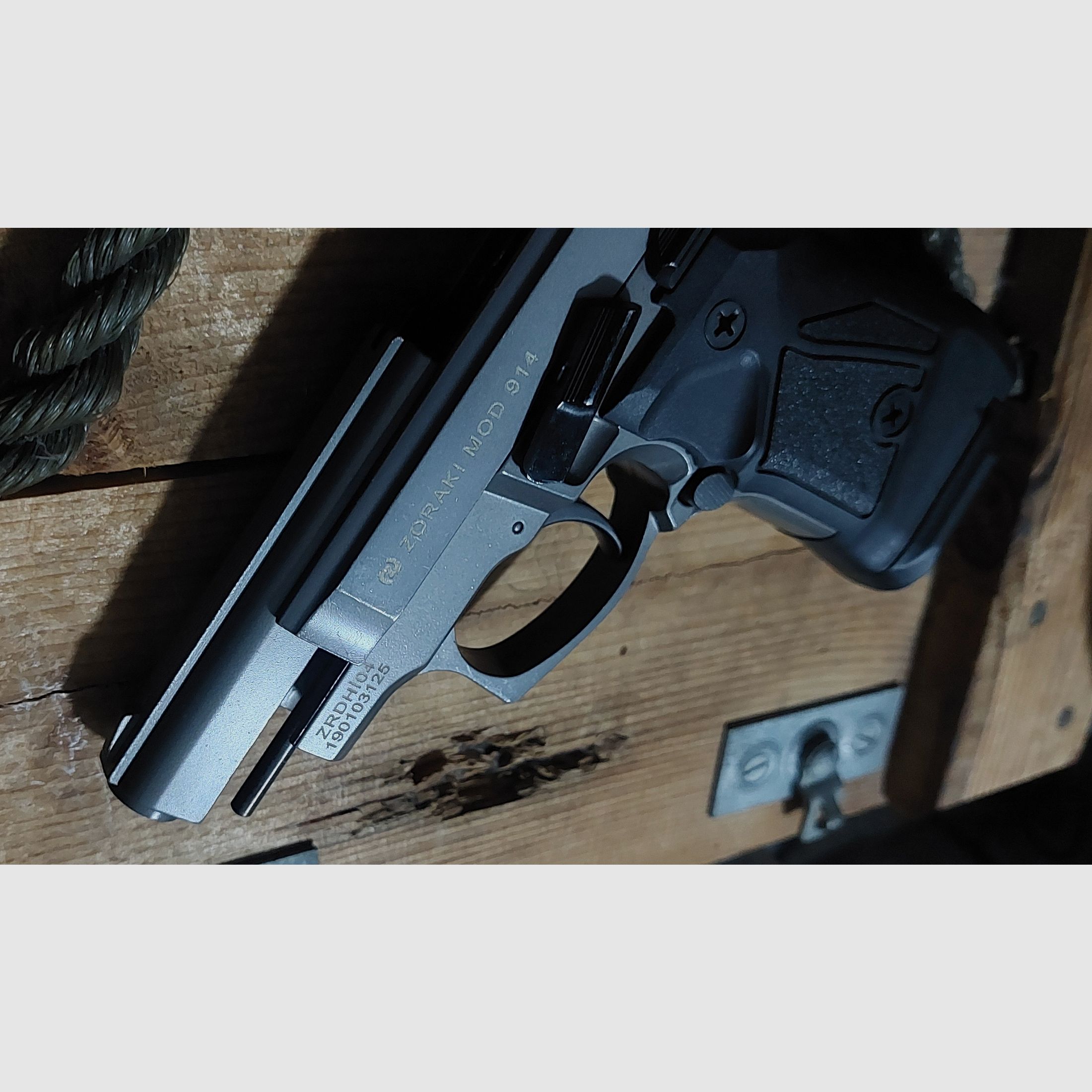 Zoraki 914 9 mm (PTB 1014) blank shot no Walther Glock HW94 Colt