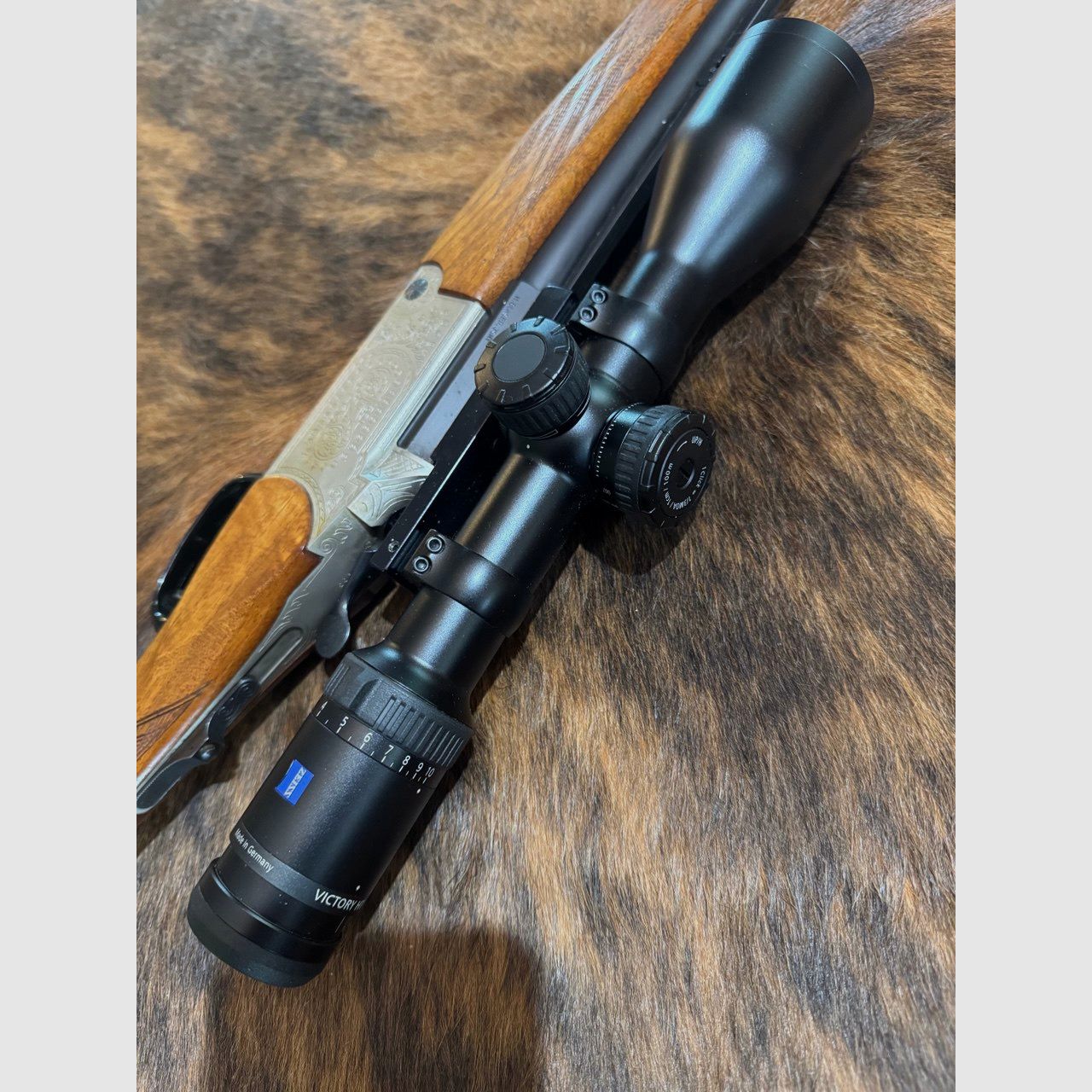 Blaser – Bockbüchsflinte BBF ES70 calibro 7x57R + 12/70 con ottica Zeiss