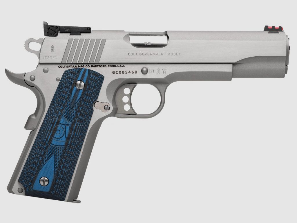 Colt Pistole 1911 Gold Cup 5» Stainless – .45 ACP, Bild 1 von 2