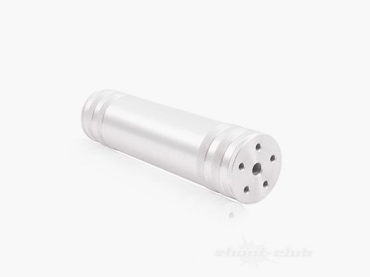 shoXx Universal Blank Pistol Silencer - Silver