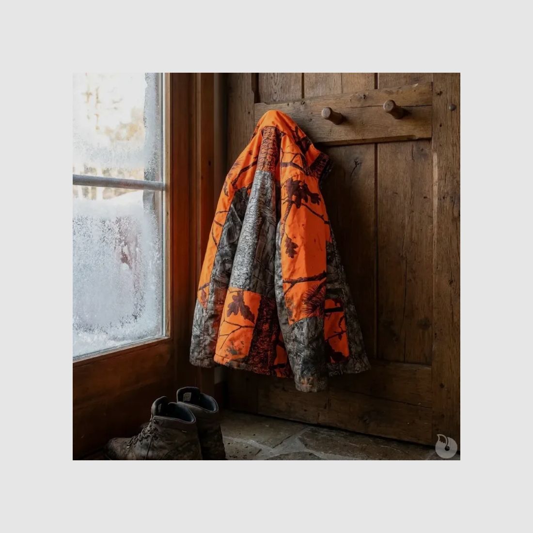 Warm Hunt 4 Kapuzenjacke warm camo orange M bis 3XL, Bild 5 von 17