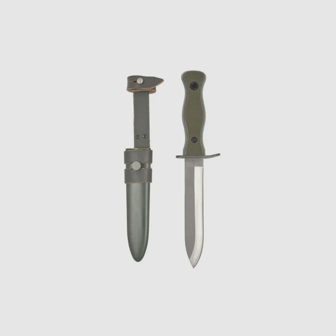 BW Kampfmesser, Oliv, Nachbau nach TL der Bundeswehr