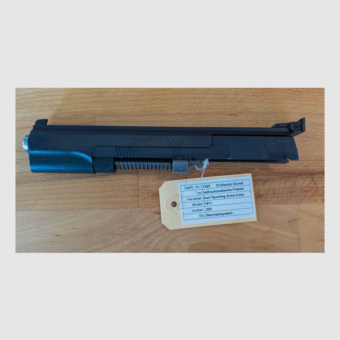 Kart Sporting Arms Corp. 1911 , 6" Lauflänge