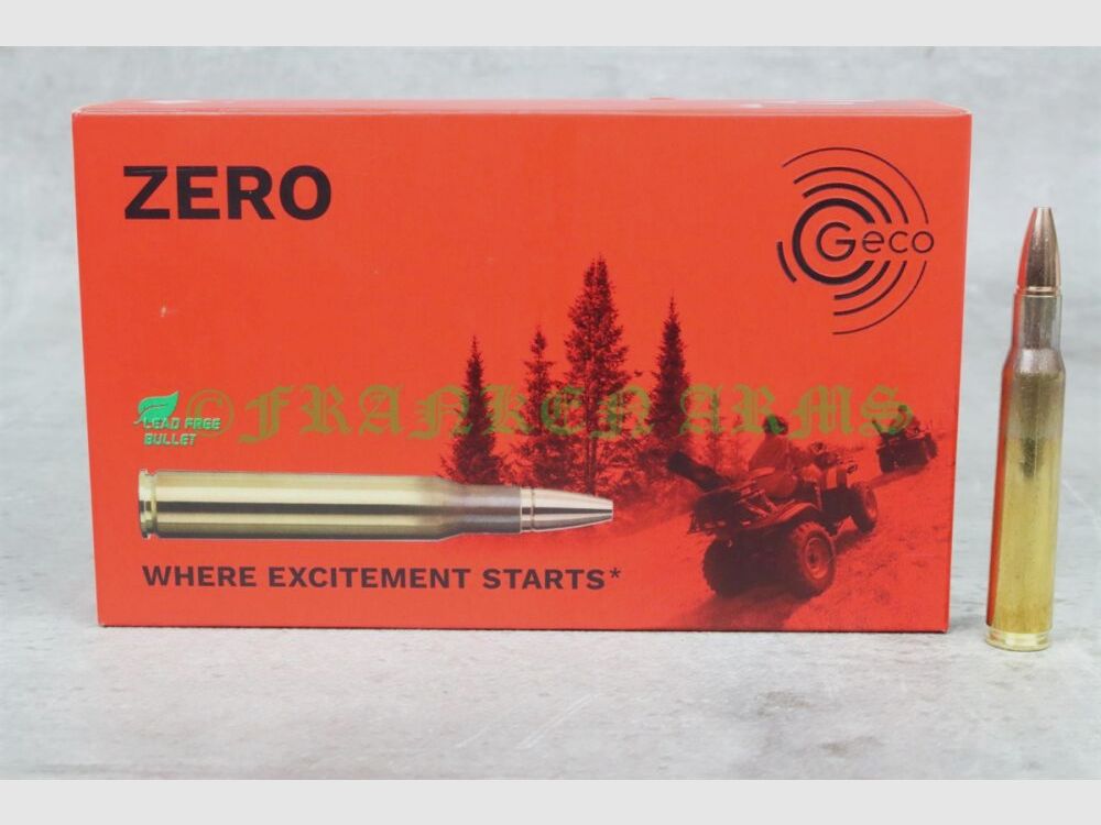 Geco Zero .30-06 Spr. 136gr. 8,8g 20 pezzi prezzi a scalare