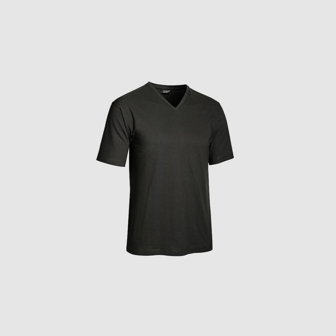 Clique T-Shirt V-Ausschnitt Herren Schwarz