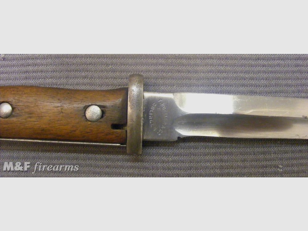 Deutsches Seitengewehr (SG) 84/98 n.A. Säge ausgeschliffen