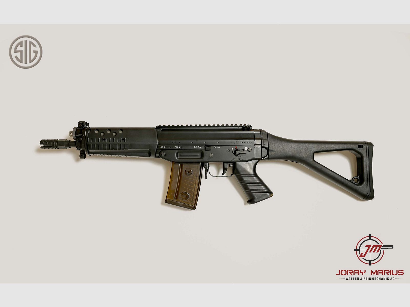 SIG SG553-1 SB Rail black Rotex Halbautomat 5.56 NATO, Bild 2 von 3