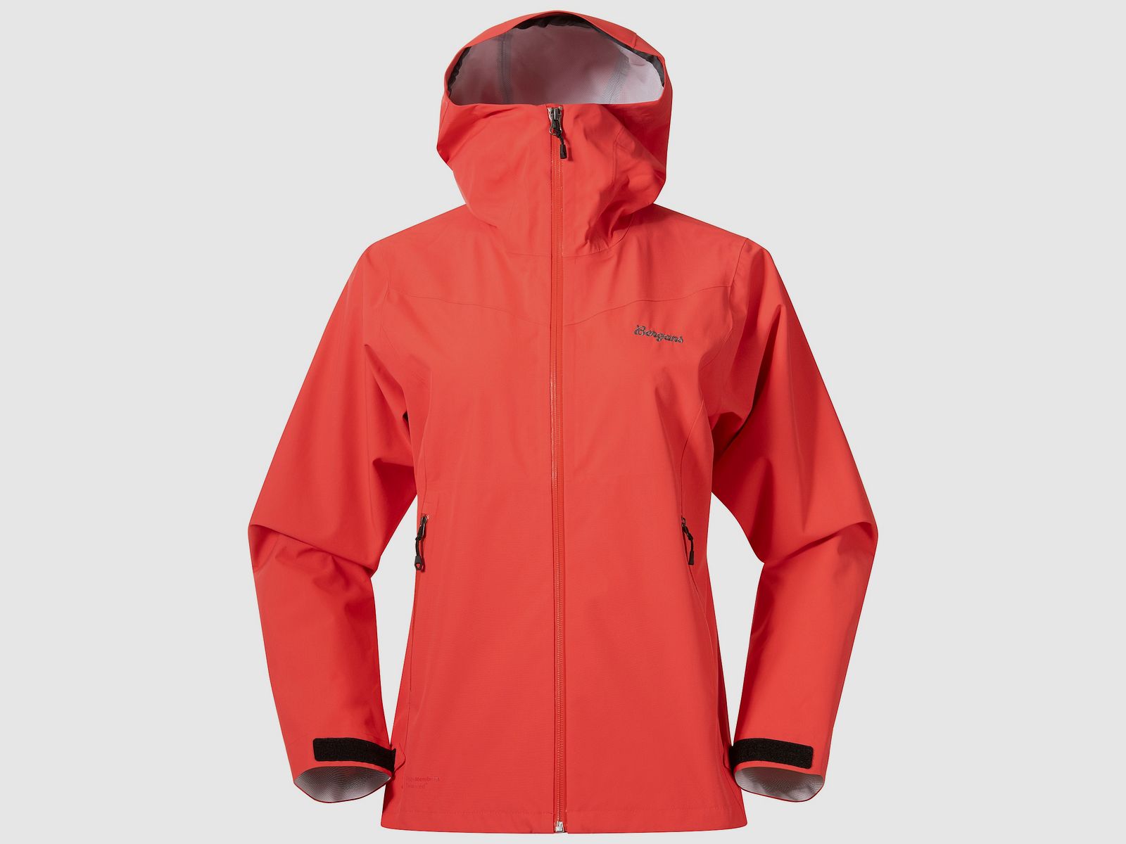 Bergans Essentials 2.5L Shell Jacket Donna Peachy Red XL