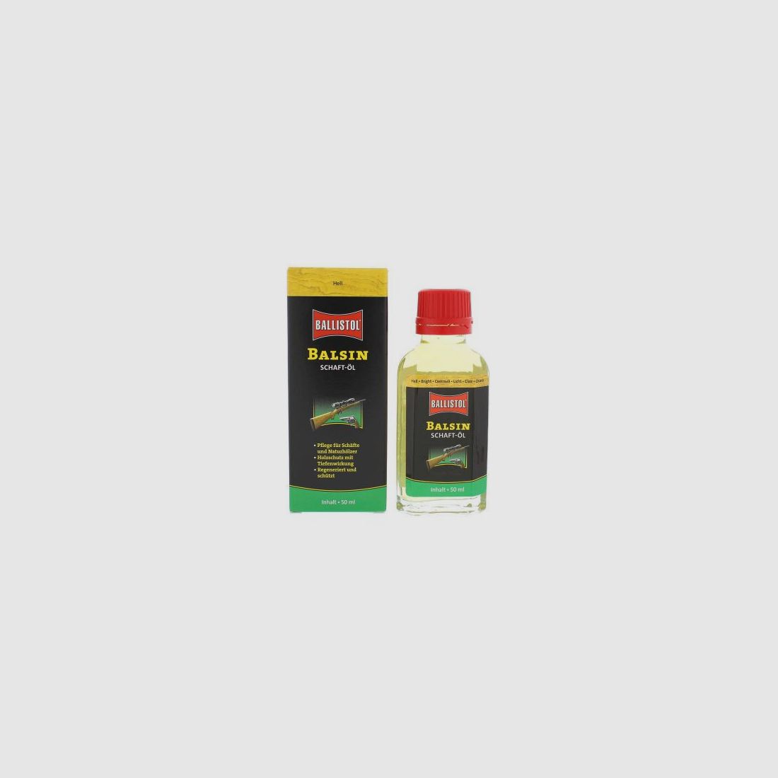 BALLISTOL BALSIN SCHAFTÖL 50 ML - HELL