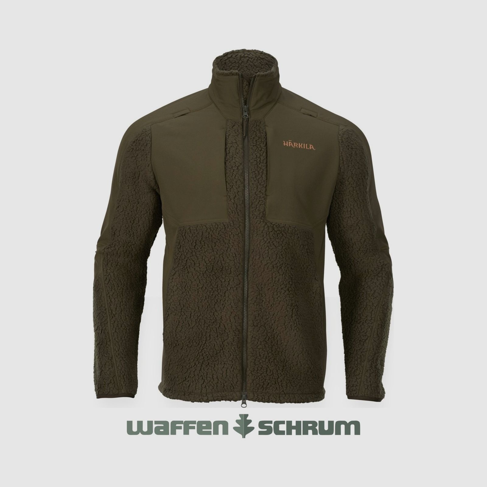 Härkila fleece jacket Polar Willow green