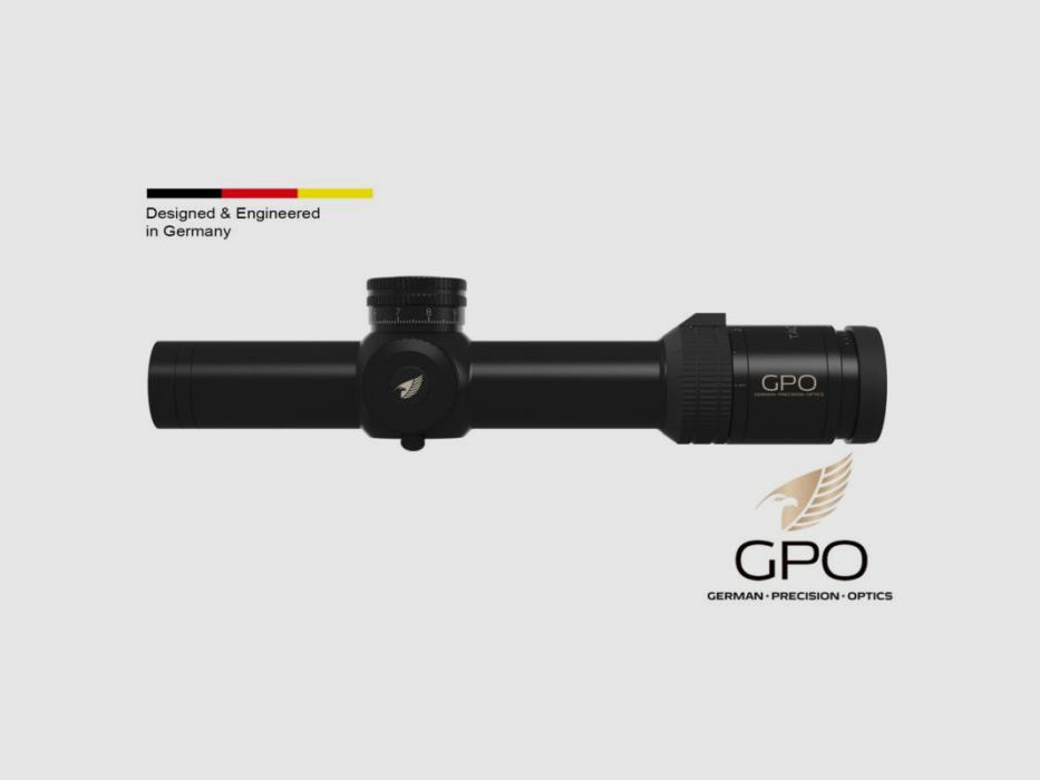 GPO Zielfernrohr Tac 1-8x24i | Abs. HSi, Bild 1 von 12