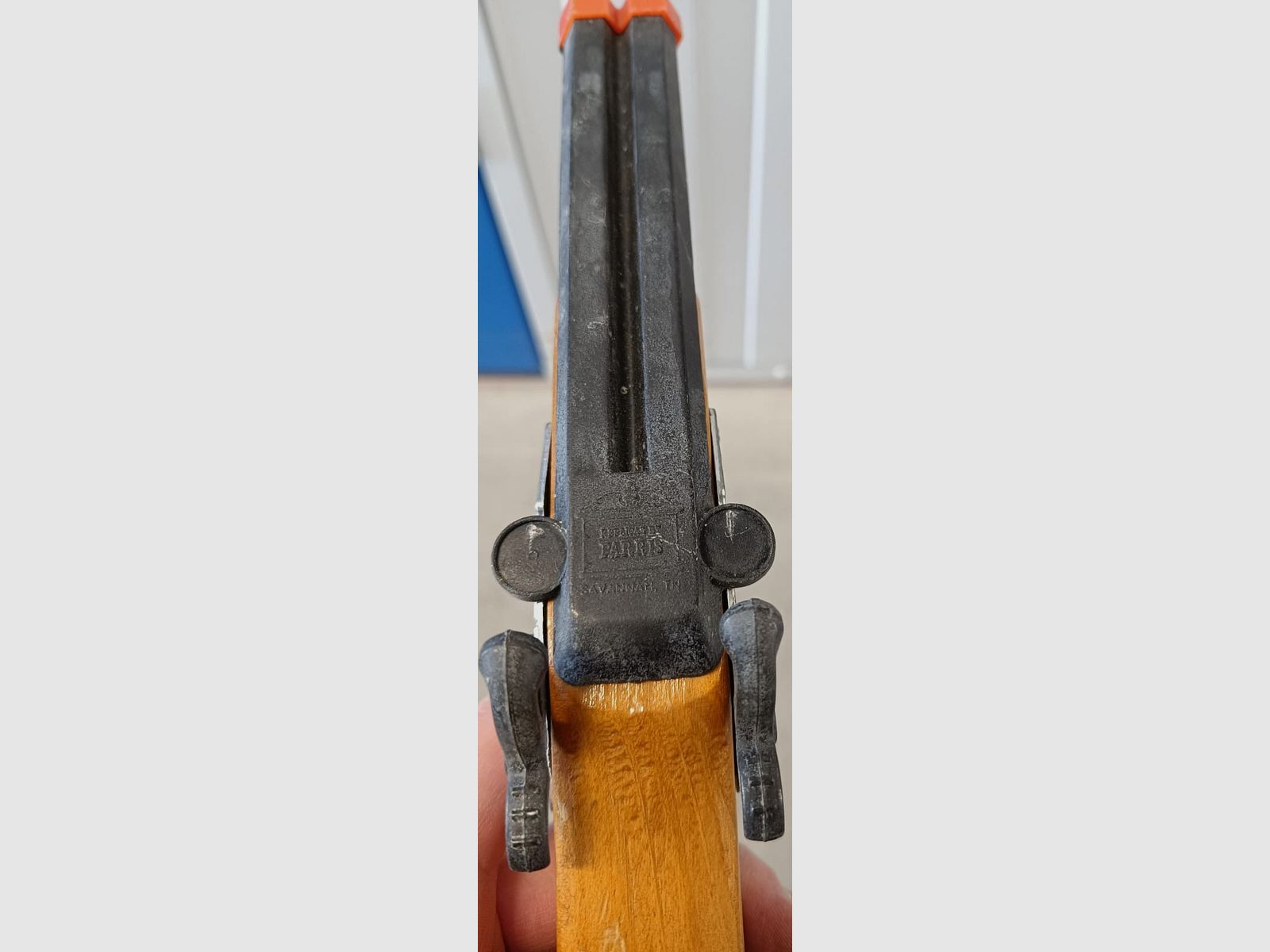 Toy, flintlock pistol, Parris, image 6 of 8
