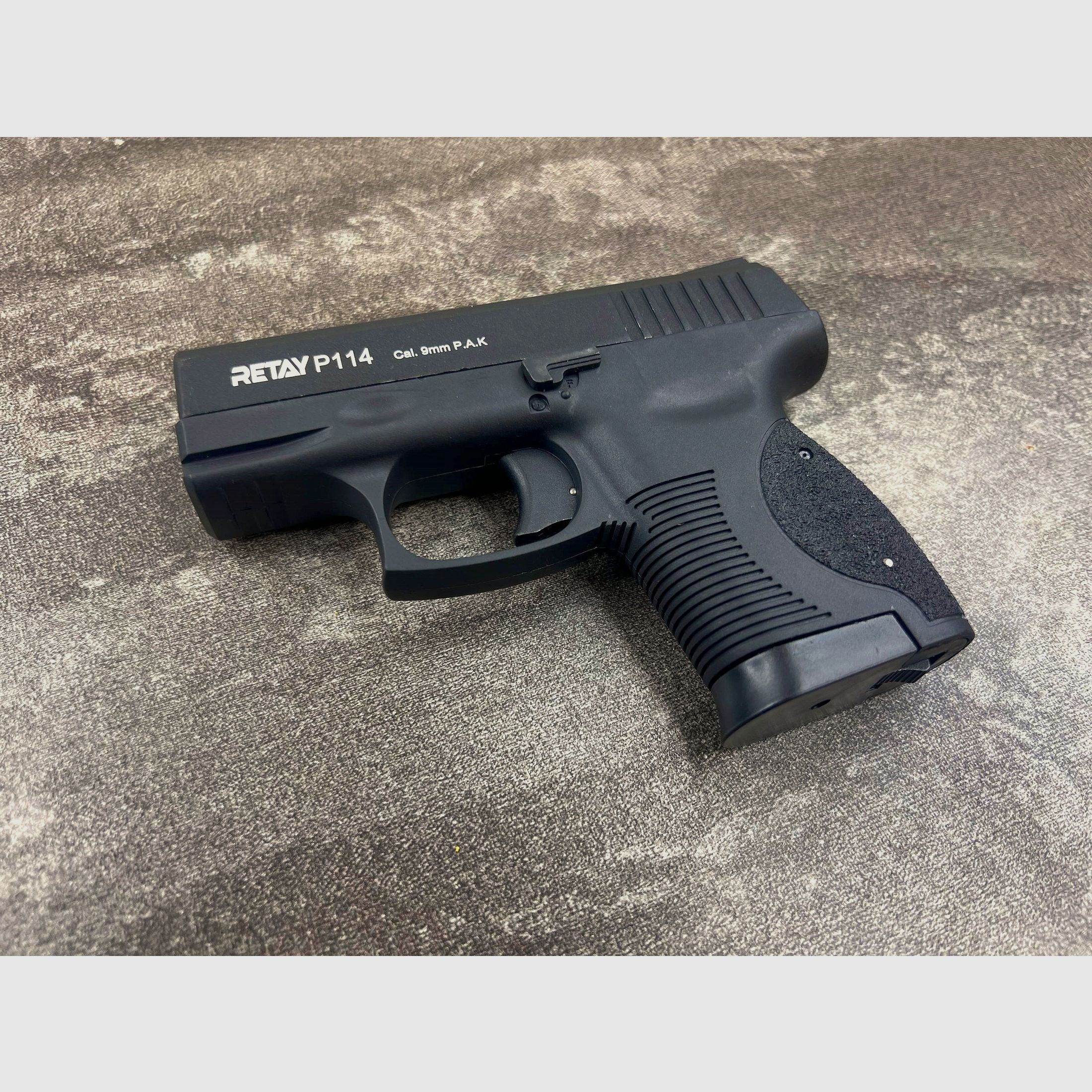 Retay P114 pistola de fogueo 9mm P.A.K. Nueva - Envío a toda la UE