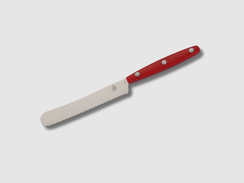 PUMA IP Buckelsmesser, Brötchenmesser rot