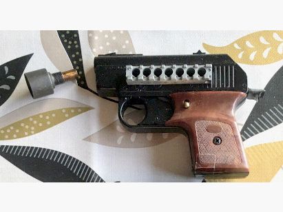 Pistola de bolsillo Umarex Mod. 302-1881 pistola de fogueo 6 mm Flobert (PTB 313)