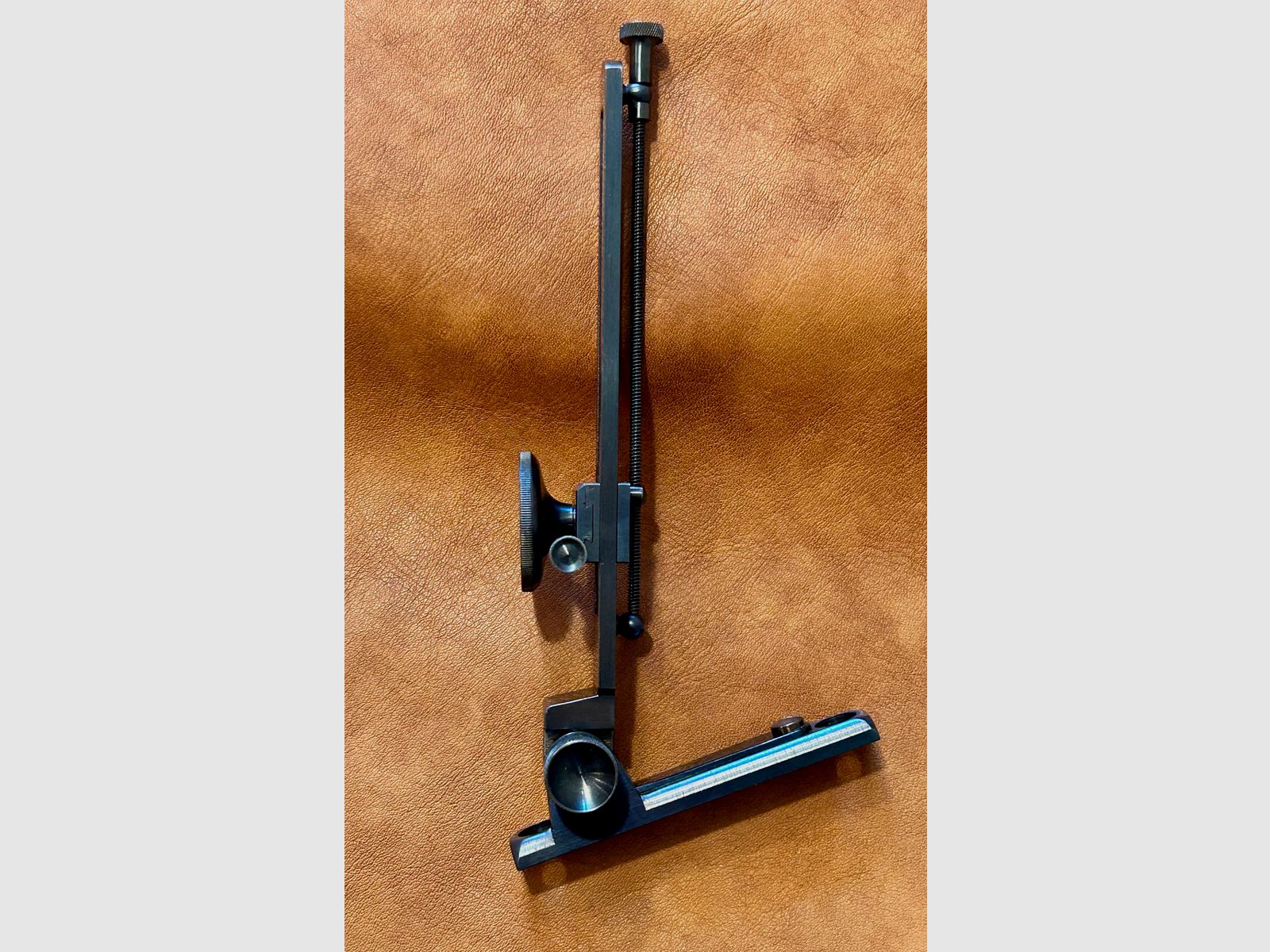 Langafstand tangvizier voor een 74er Sharps van Tom Axtell „The Riflesmith“