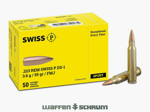 SwissP DS-1 3,6g - 55gr .223Rem