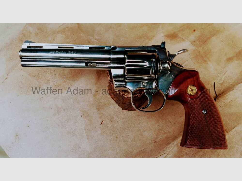 Colt 6 Zoll Python Nickel