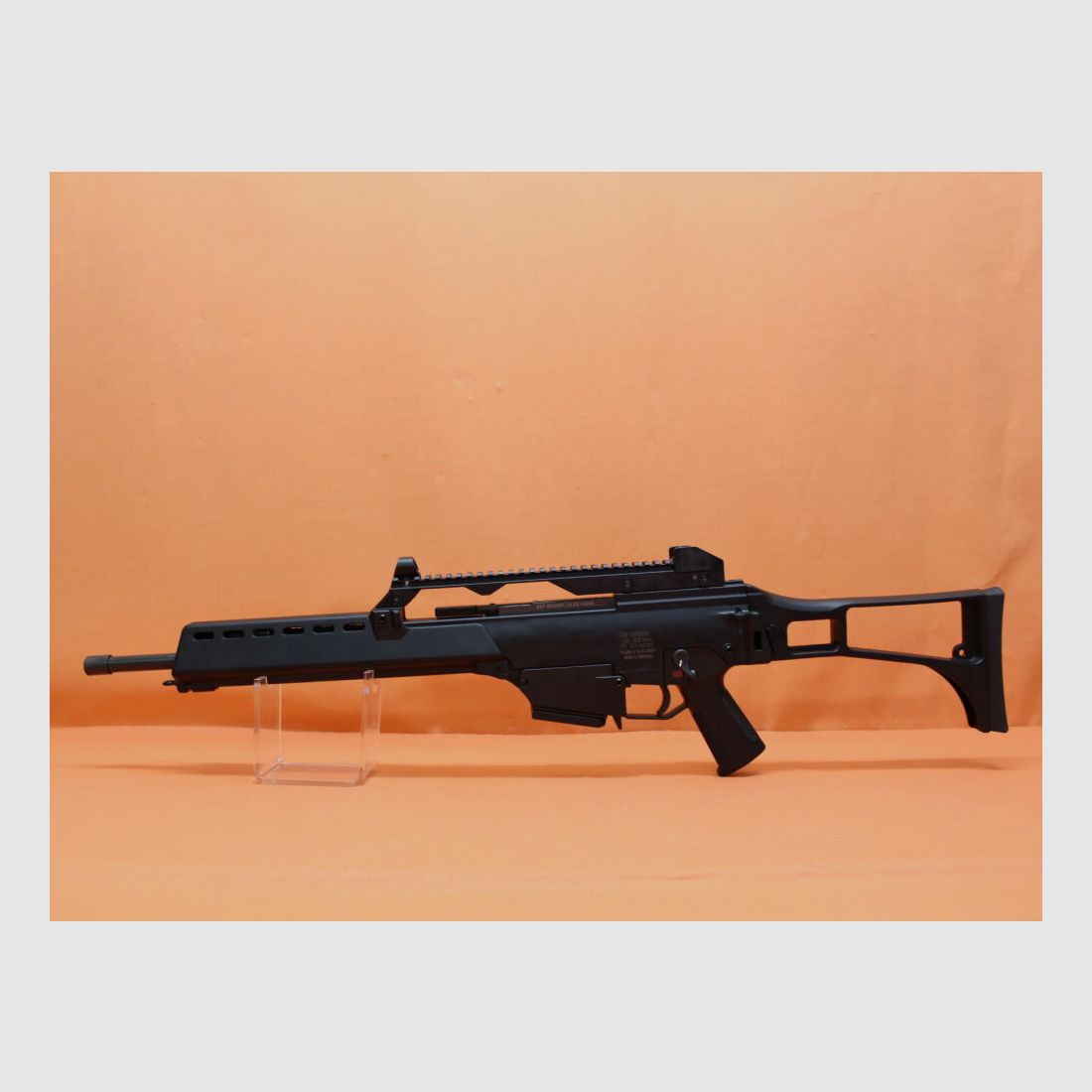 Heckler&Koch Ha. rifle .223Rem Heckler&Koch HK243 S SAR black system H&K G36/ folding shoulder stock, image 1 of 3