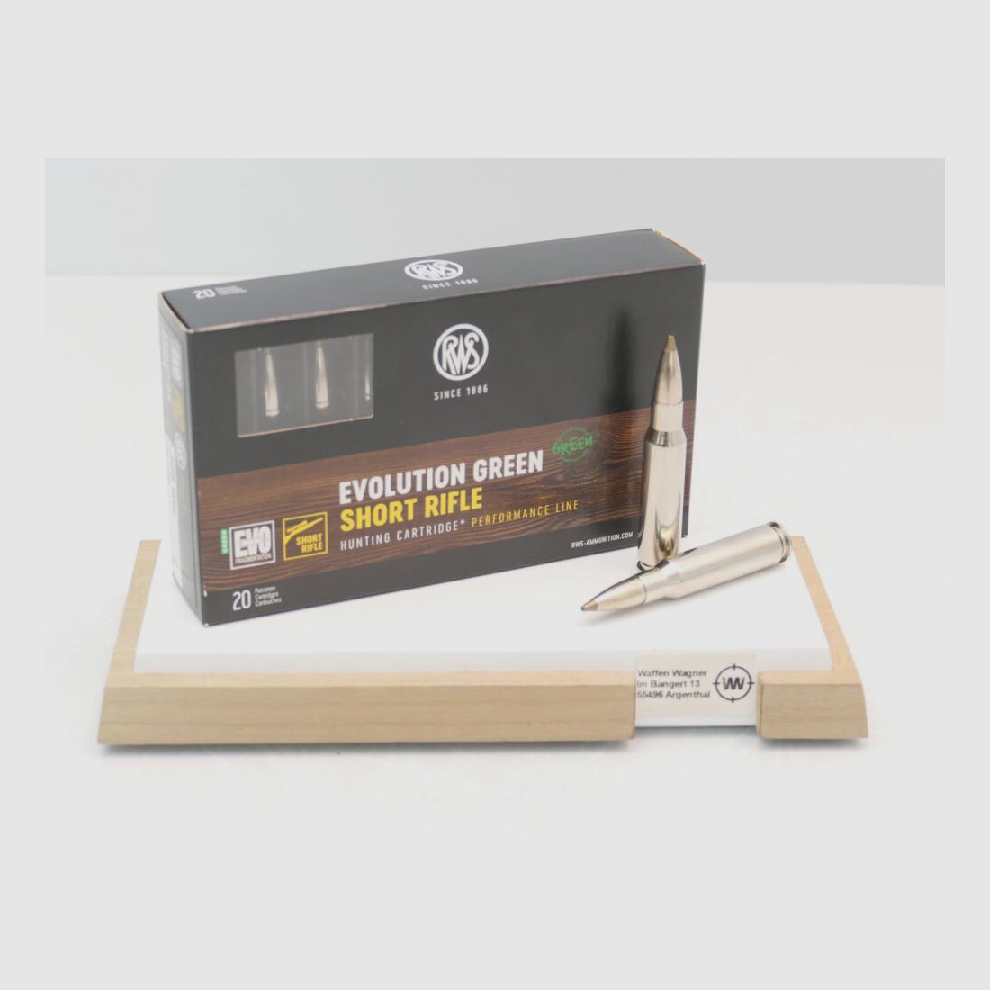 RWS Sh.Rif. EvoGreen 9g/139grs à20