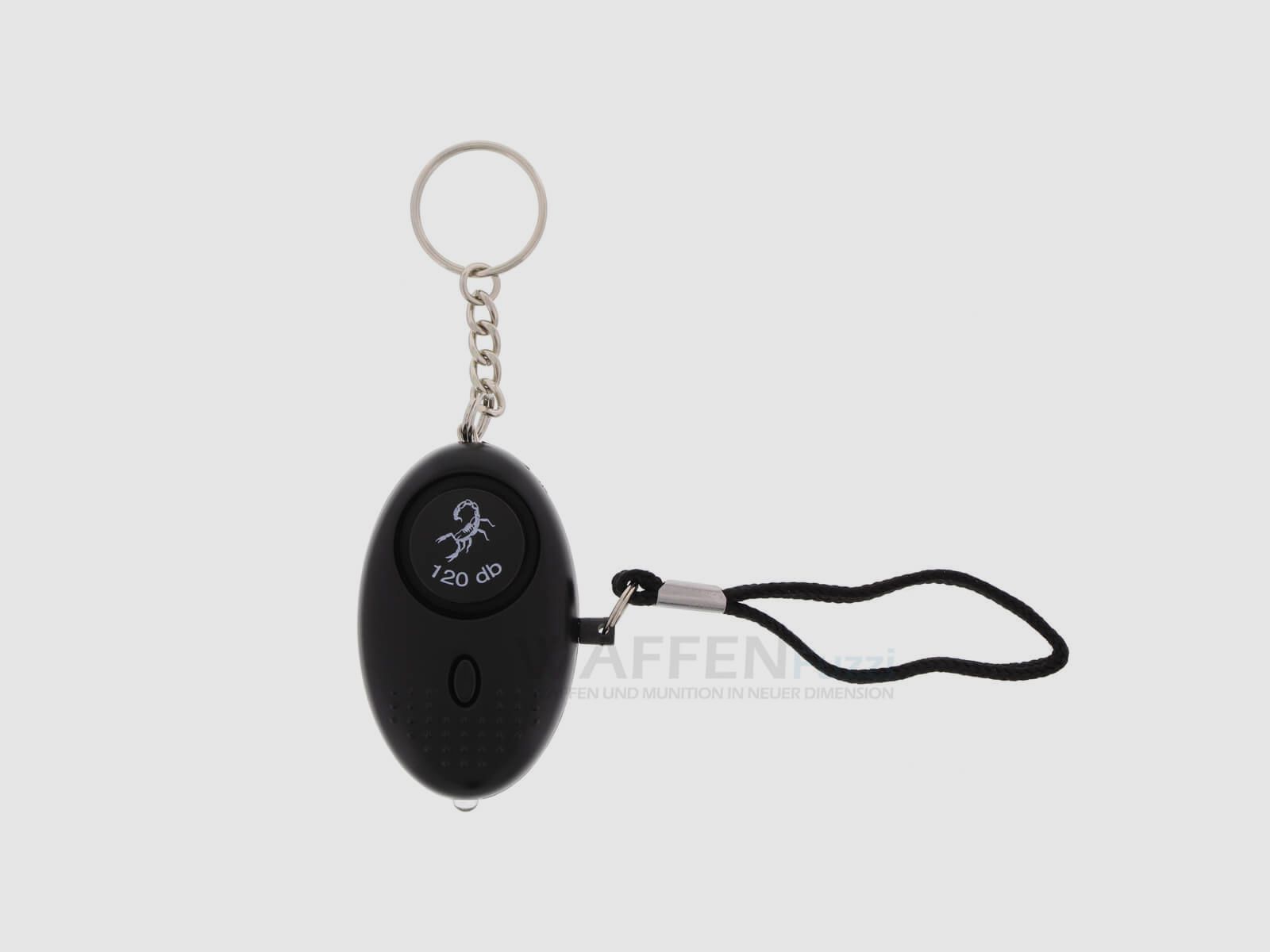 Głośny alarm Scorpion Security 120 dB z latarką
