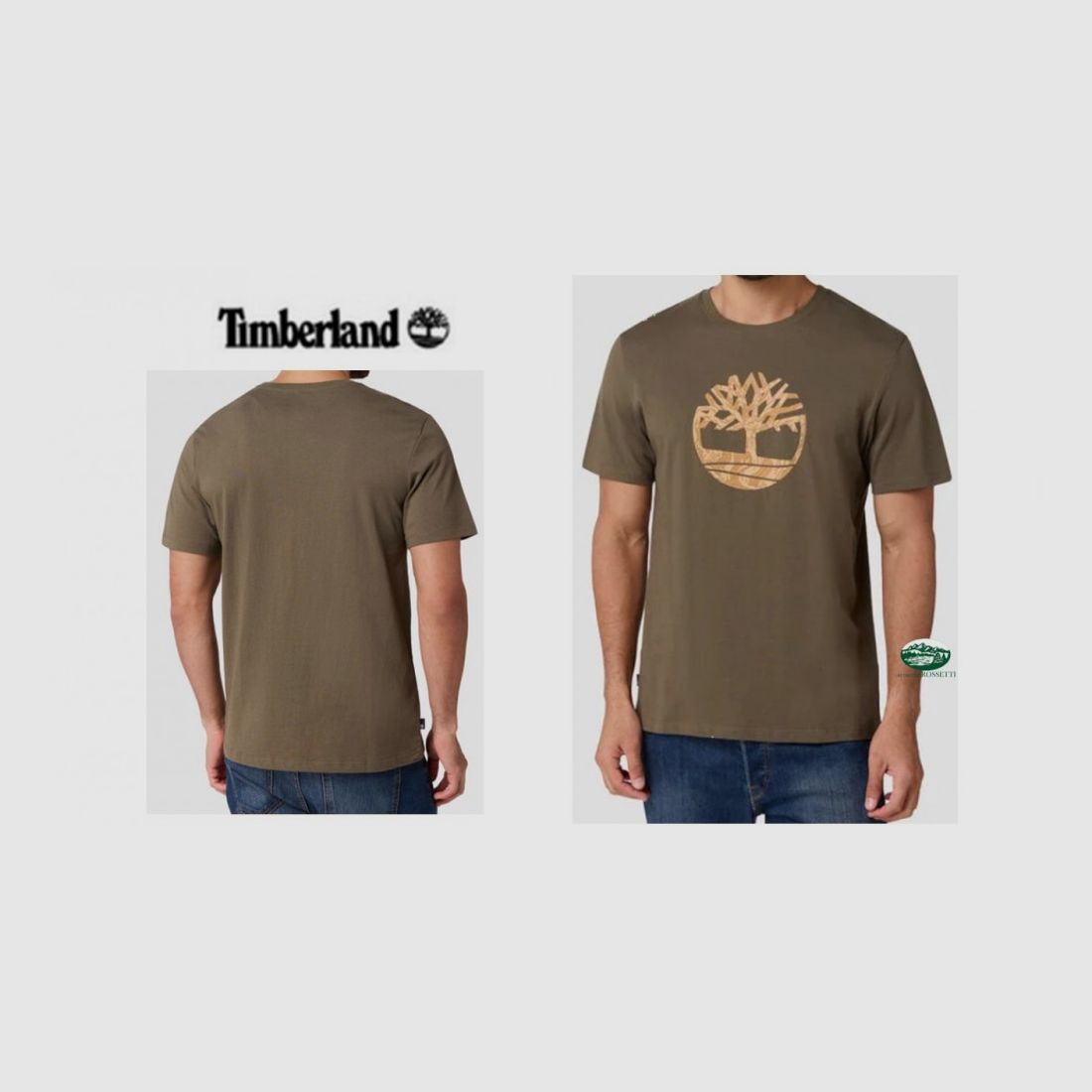 TIMBERLAND T-Shirt Rundhals Kennebec River Farbe Grün