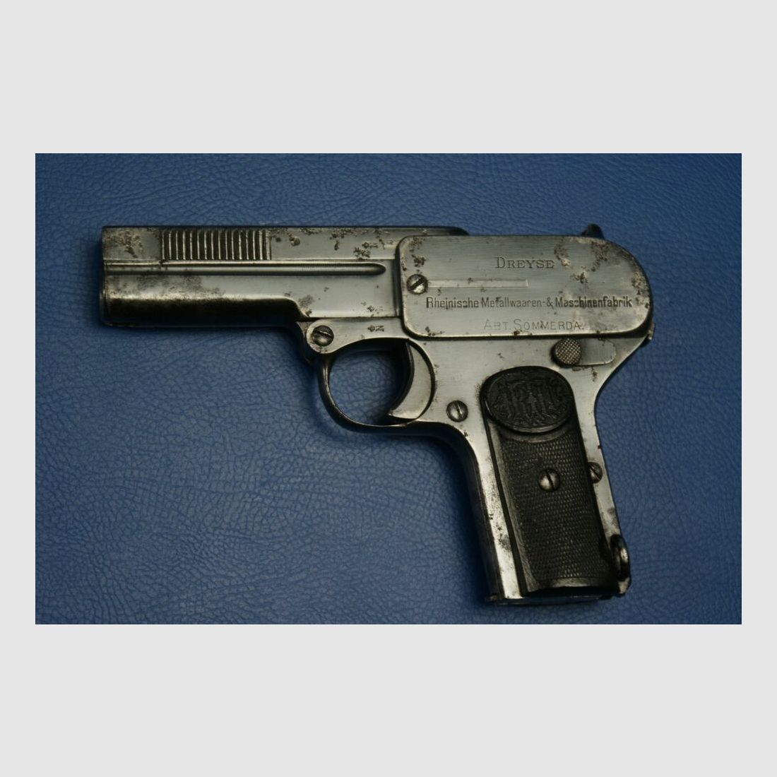 Dreyse M 07, 3e uitvoering 7,65mm Browning