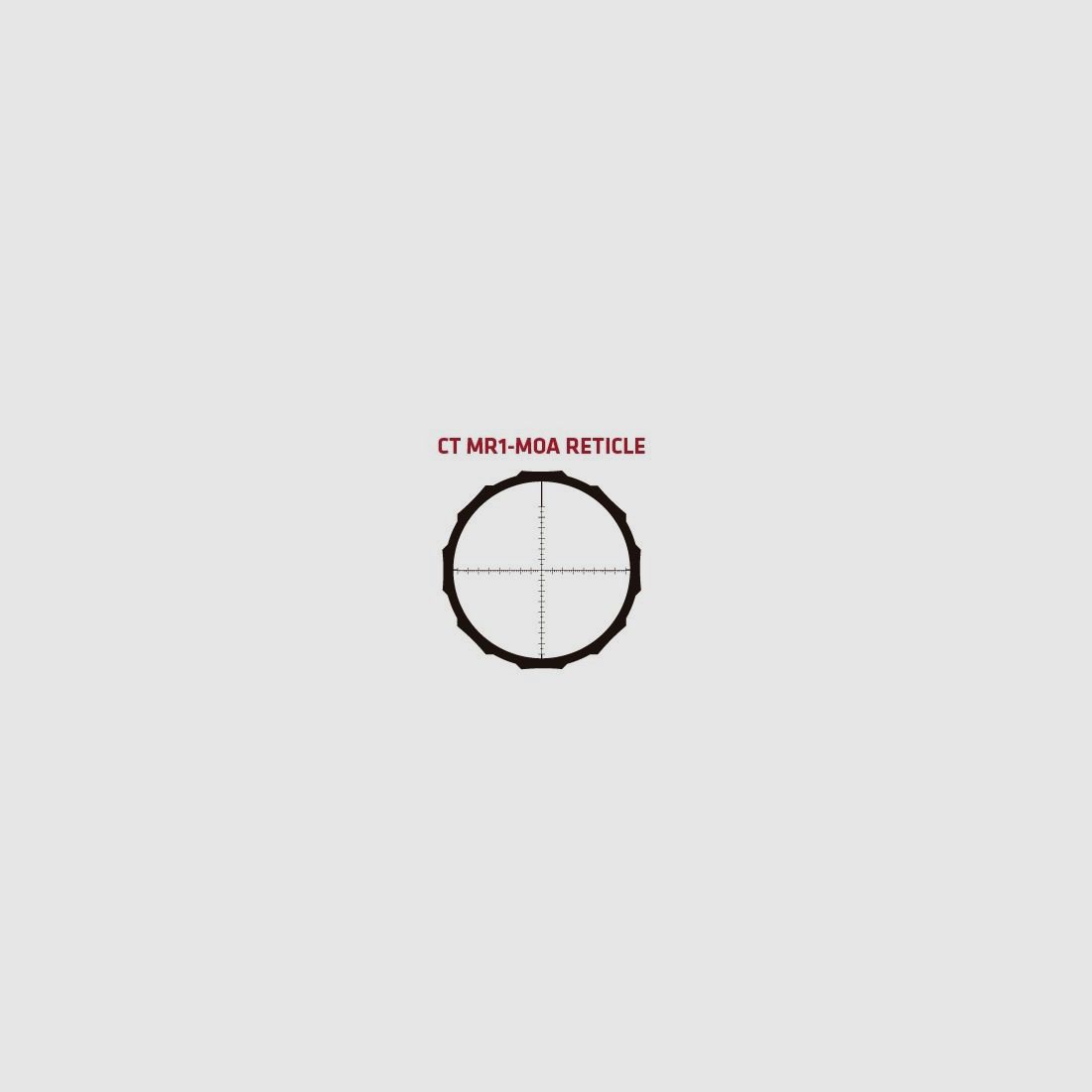 Lunette Hardline 4-16×42 MR1-MOA Crimson Trace, image 3 sur 9