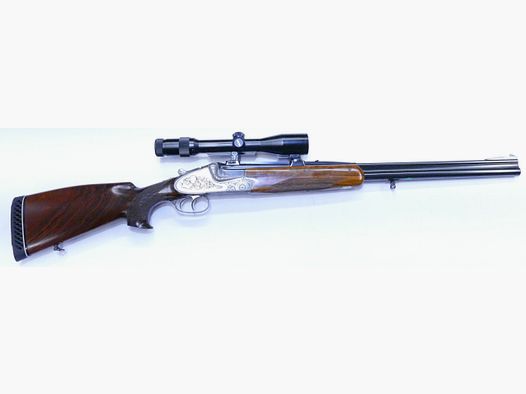 Merkel used weapon Merkel Mod 213 12/70 .30-06 over-and-under rifle