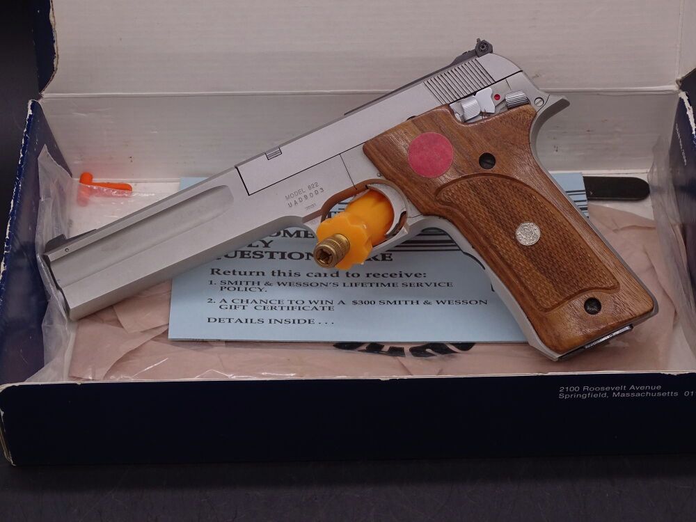 Smith & Wesson Mod 622 Kaliber .22lr 6" 622, zdjęcie 3 z 4